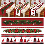 Christmas table flag American polyester printed tablecloth table towel - V.I.P Digital Presence