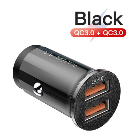 KUULAA Quick Charge 4.0 48W QC PD 3.0 Car Charger for Samsung S10 9 Fast Car Charging for Xiaomi iPhone Mobile Phone USB Charger - V.I.P Digital Presence