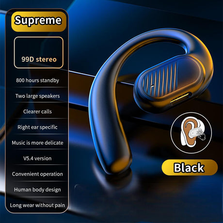 Business Sports Single Side Bluetooth Earphones New Car Mounted Bluetooth Earphones Wireless No In Ear Long Battery Life - V.I.P Digital Presence