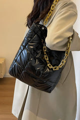 Bubble Texture Chain Handbag - V.I.P Digital Presence