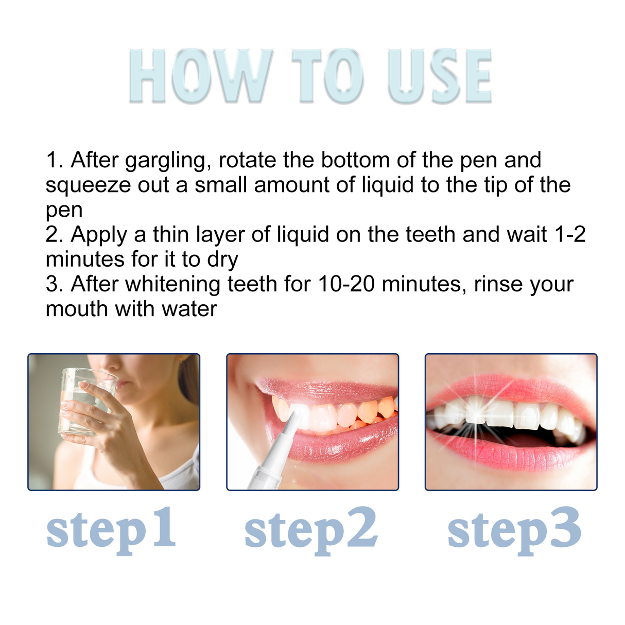 Teeth Whitening Cleaning Pen, Cleaning Stains, Stones, Fresh Breath, Dental Beauty Pen - V.I.P Digital Presence