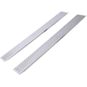 Aluminum ramp, 78 "Lx8.5" W lightweight loading ramp, 880 pounds/PR capacity, portable ramp, 2PCS - V.I.P Digital Presence