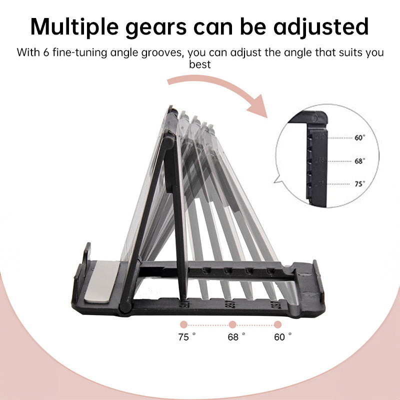 A plastic, foldable cradle for mobile phones - V.I.P Digital Presence