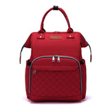 Lequeen Brand Diaper Bag Large Capacity USB Mummy Bag Travel Backpack Designer Nursing Bag for Baby Care - V.I.P Digital Presence