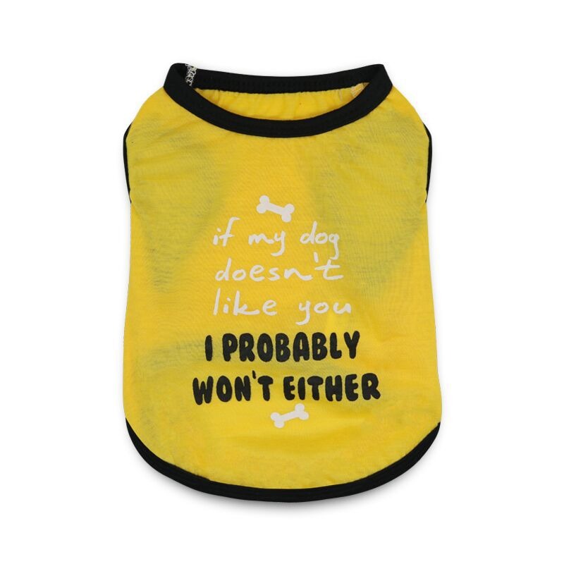 Dog Clothes Summer Clothes Teddy Pet Vest Bears Fadou Small Dogs Puppies Cats Thin Light and Breathable - V.I.P Digital Presence