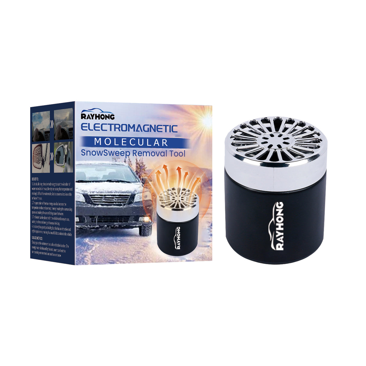 Snow Remover, Car Windshield Snow Melt Defogging Fast And Easy Deicing Heater - V.I.P Digital Presence