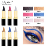 New Colorful Easy Coloring Non Staining Eyeliner Waterproof Non Fading Eyeliner Paste Pen - V.I.P Digital Presence