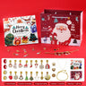 DIY creative children's bracelet jewelry 24-grid calendar Christmas holiday surprise blind box silver set - V.I.P Digital Presence