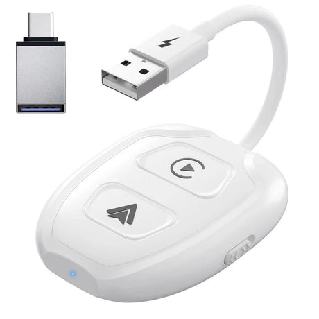 Suitable for Apple CarPlay original car wired to wireless Android Auto box Android car adapter - V.I.P Digital Presence