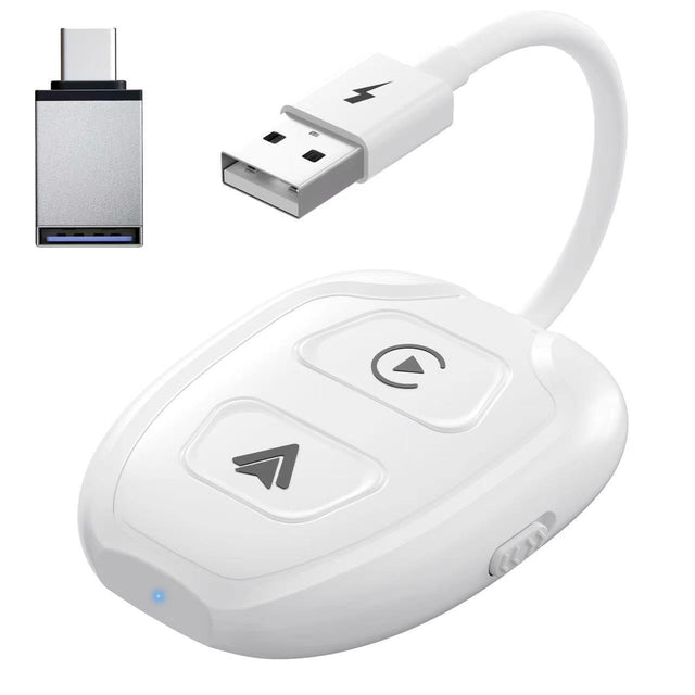 Suitable for Apple CarPlay original car wired to wireless Android Auto box Android car adapter - V.I.P Digital Presence