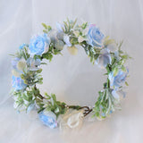 Mori Flower Bridal headdress garland modeling headdress photo wedding dress hair accessories Bridesmaid accessories holiday head - V.I.P Digital Presence