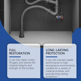 Plastic Steel Mud Iron Glue Leak Repair Waterproof Strong Repair Tile Multi-Functional Ab Adhesive Glue - V.I.P Digital Presence