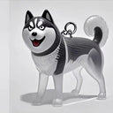 A transparent DIY pet hair memorial keychain box, a sweet keepsake for dog lovers. - V.I.P Digital Presence