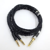 Suitable for Tianlong AH-D7100 7200 D600 HIFIMAN dual 3.5mm silver plated balanced headphone cable - V.I.P Digital Presence