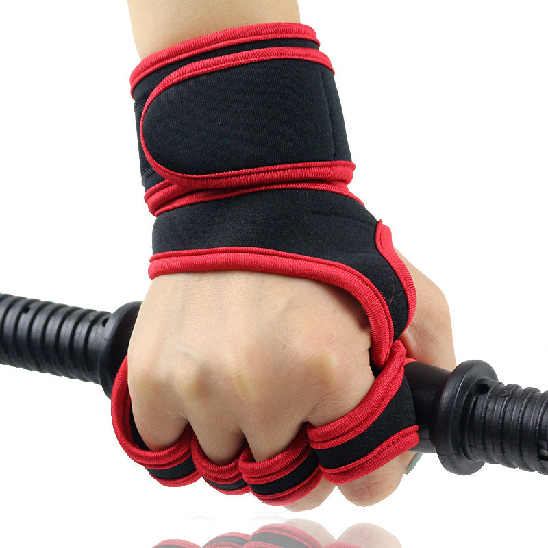 Custom logo High Quality Men Women Non-slip Workout Weight Lifting Gloves Gym Exercise Glove Fitness Gloves - V.I.P Digital Presence