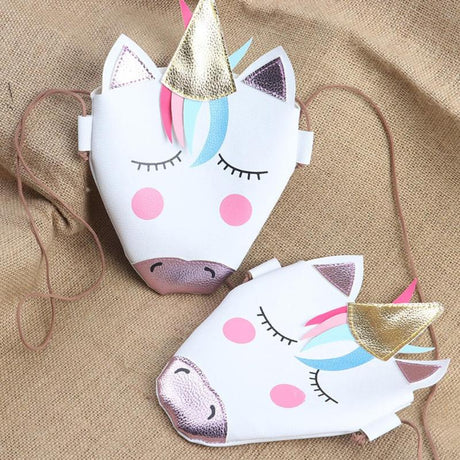 Cute Cartoon Animal Horse Leather Shoulder Bag Coin Purse Messenger Bag Babies Girls Kids Gift Mother Baby Diaper Bags Outdoor - V.I.P Digital Presence