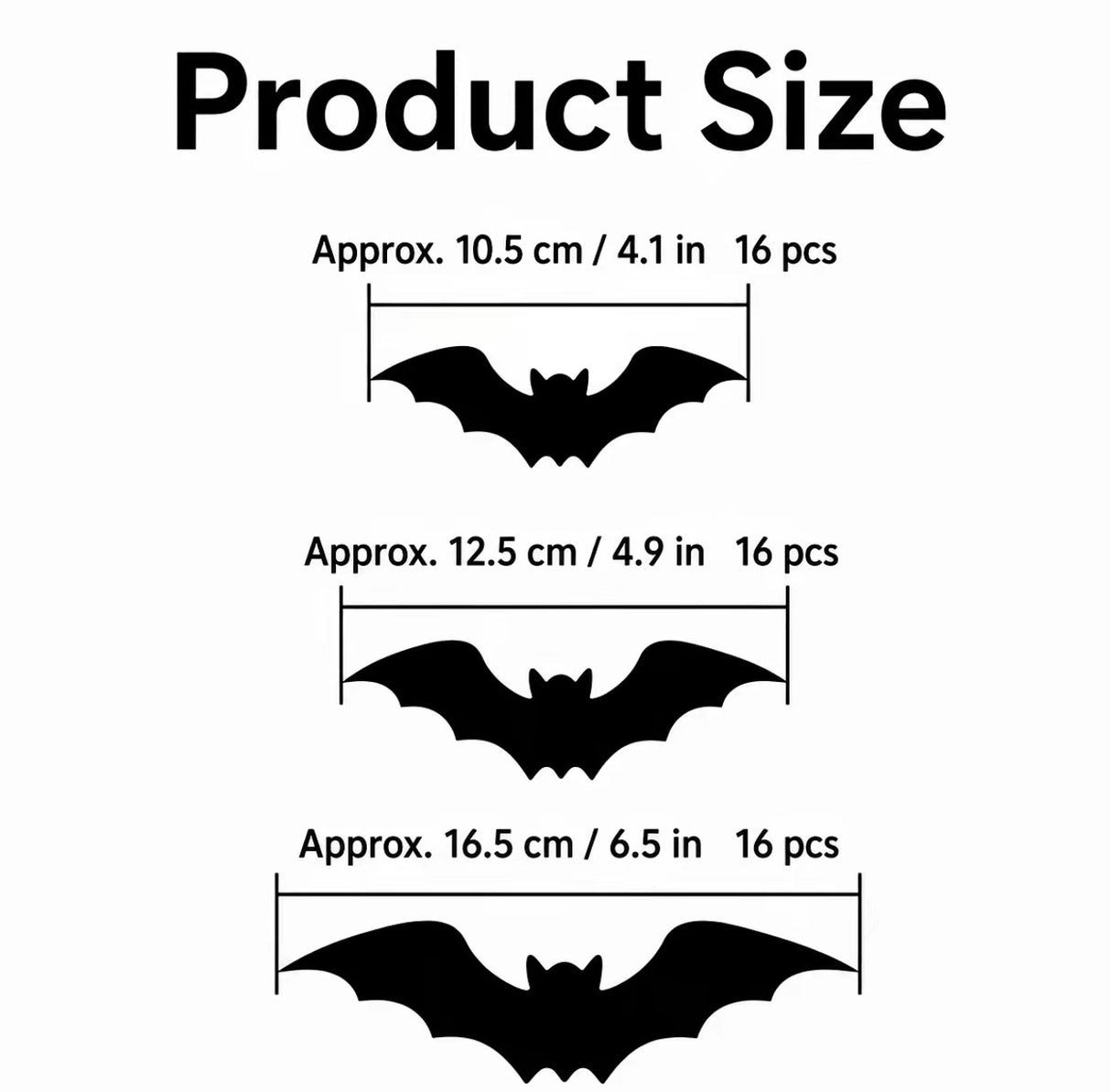 GlowBat 3D Halloween Bat Lights