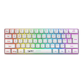 61 key keyboard Bluetooth the third mock examination 2.4G wireless keyboard RGB backlight tablet phone mini keypad - V.I.P Digital Presence