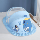 Baby mosquito net cover baby crib Mongolian yurt full face mosquito proof cover children's foldable bottomless mosquito net