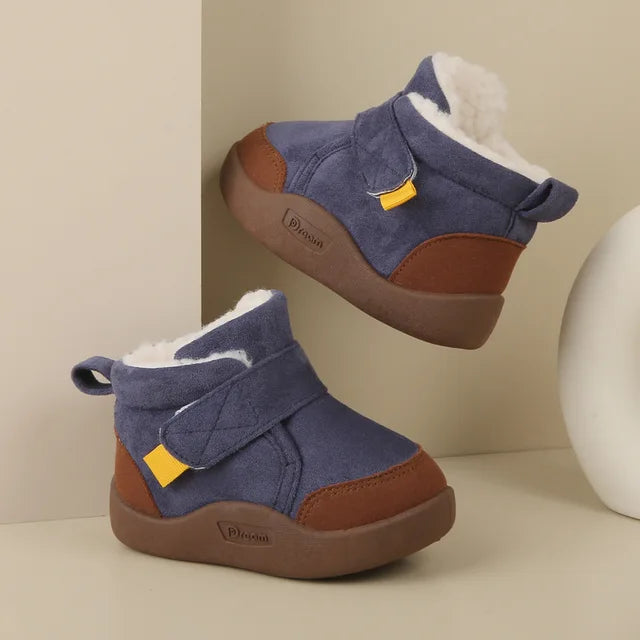 Winter Baby Girl Shoes Toddler Snow Boots Infant Plush Warm Kids Ankle Boots Boys Cotton Shoes - V.I.P Digital Presence