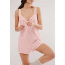 European and American women's fresh floral sleeveless jumpsuit sleepwear and home wear - V.I.P Digital Presence