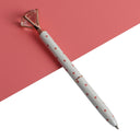 21Color Kawaii Ballpoint Pen Big Gem Metal Ball Pen With Large Diamond Blue And Black Magical Pen Fashion School Office Supplies - V.I.P Digital Presence