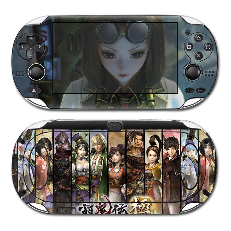 Pegatina PSV1000 de anime para PS Vita1000, pegatina de máquina a color de dibujos animados, película protectora mate para el cuerpo