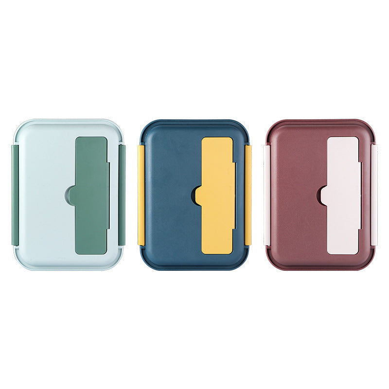 Classic simple 304 stainless steel double-sided buckle lunch box bento box with soup bowl - V.I.P Digital Presence