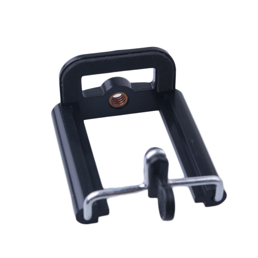 Adaptador de trípode para cámara Elistooop, soporte con clip para teléfono móvil, soporte para trípode y monopié para teléfono inteligente