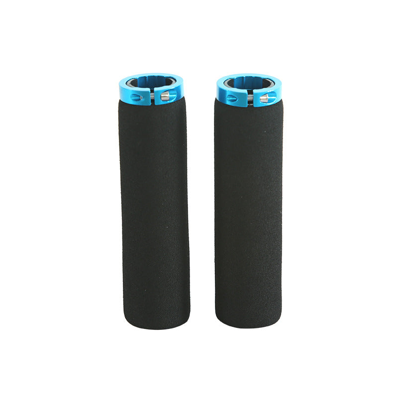 Bicycle Sponge Handle Cover Unilateral Bilateral Locking Mountain Bike Grip Non-Slip Sweat-Absorbing Foam Cotton Handle Gloves - V.I.P Digital Presence