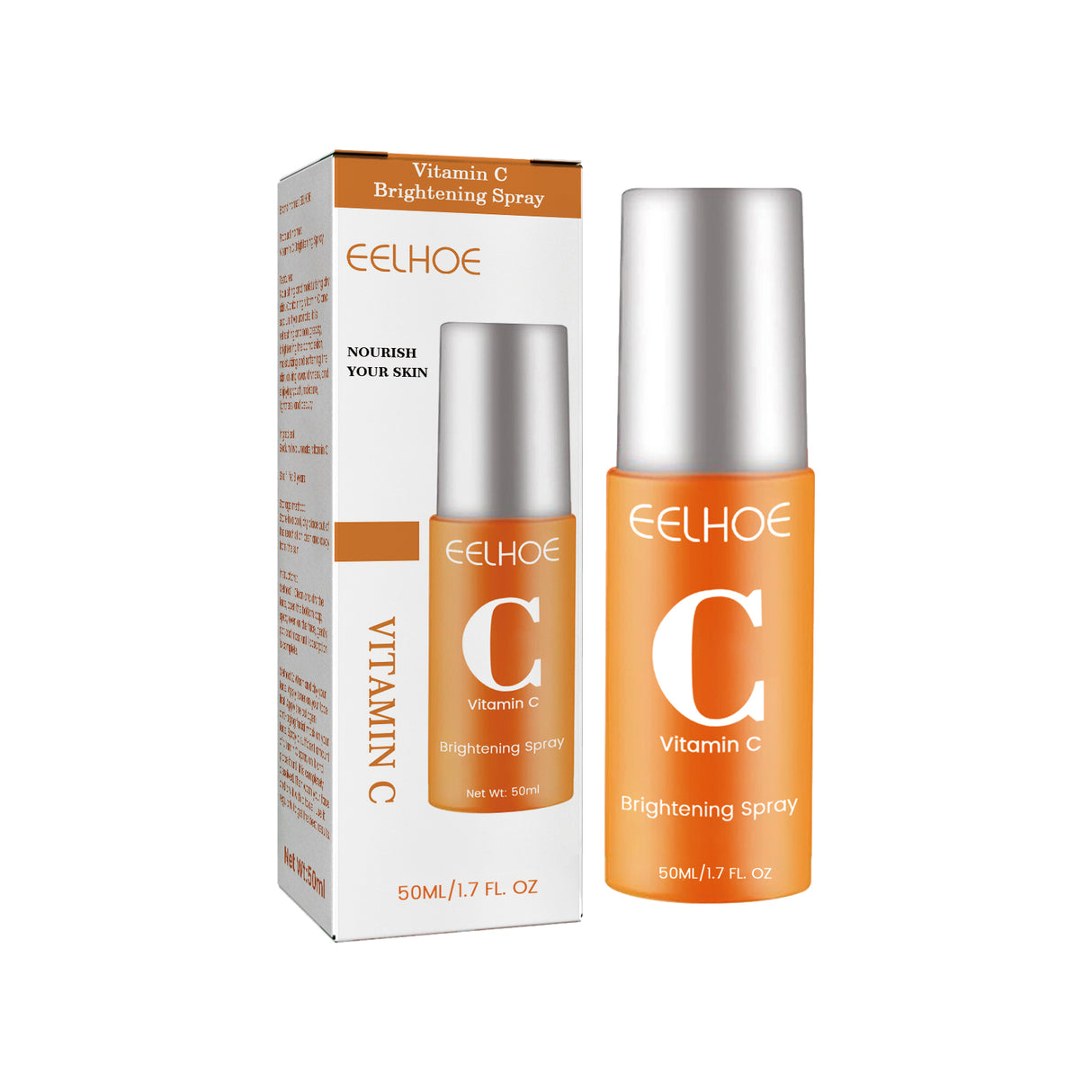 Vitamin C Moisturizing Spray Hydrates And Moisturizes Skin, Lightening Acne Spots And Whitening Spray - V.I.P Digital Presence