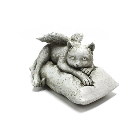 Angel cat and dog ornaments resin pet tombstone commemorative stone garden animal statue - V.I.P Digital Presence