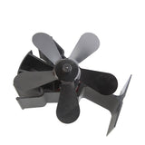 Thermal Power Fan Four Blade Wood Burning Stove Fan Ecological Fireplace Fan Wood Fireplace Thermal Fan/Fan Thermometer - V.I.P Digital Presence