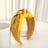 New Fashion Women Headband Adult Wide Side Solid Color Hairband Center Knot Turban Casual Hair Accessories Wholesale - V.I.P Digital Presence