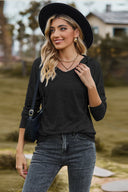 Drawstring Dropped Shoulder Hooded T-Shirt - V.I.P Digital Presence
