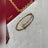 V-Gold Diamond Pavé Screw Cuff for Couples - Titanium Steel Open-Close Clasp - V.I.P Digital Presence