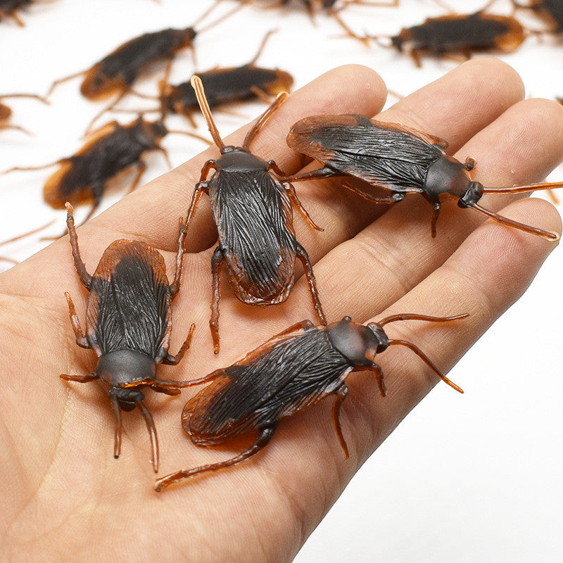 Simulated Cockroach April Fool's Day Toy Shocking Fake Cockroaches Realistic Cockroaches Teasing Little Qiang Teasing Fake - V.I.P Digital Presence