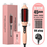 Infrared curling iron multifunctional straightener 2-in-1 straight hair comb curling iron dual-purpose electric heating comb - V.I.P Digital Presence