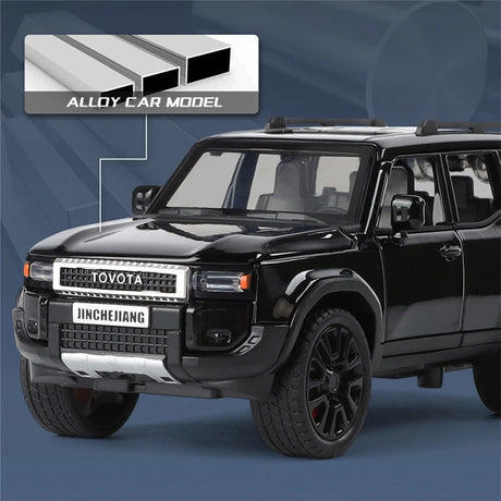 1: 32 Prado car model alloy sound and light simulation SUV domineering off-road vehicle boy toy car decoration - V.I.P Digital Presence