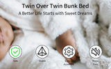 Heavy-duty Sturdy Meta Twin over Twin with Trundle Bunk Bed/l/ Noise Reduced/ Safety Guardrail/No Box Spring Needed,White - V.I.P Digital Presence