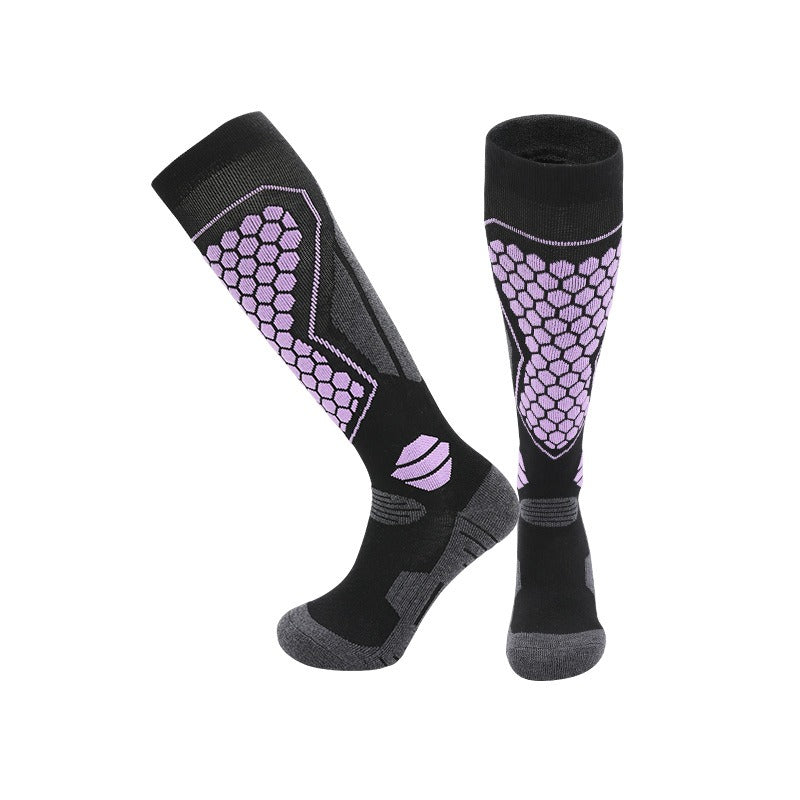 Outdoor Warm Snow Socks Merino Wool Socks Long Tube Thick Foot Warming Skiing Socks Towel Bottom Thick Socks - V.I.P Digital Presence