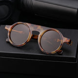 New European and American fashion round frame sunglasses for men, personalized and high-end sunglasses for men - V.I.P Digital Presence