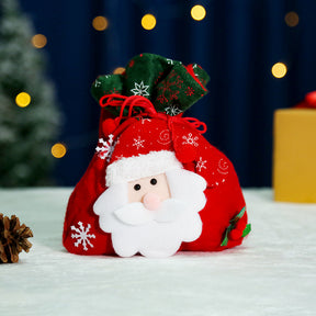 Christmas Creative English Apple Bag Santa Claus Children's Gift Bag Candy Bag Christmas Gift Christmas Bag Bundle - V.I.P Digital Presence