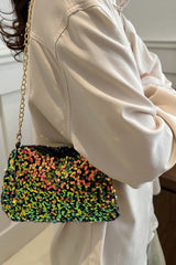 Sequin Removable Strap Shoulder Bag - V.I.P Digital Presence