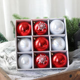 Christmas Ball Set Gift Box Christmas Painting Gift Pack Ball Christmas Tree Decoration Pendant - V.I.P Digital Presence
