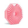 Fish fin shaped shower brush Polygonal silicone shower brush Hexagonal shower brush Silicone shower ball - V.I.P Digital Presence