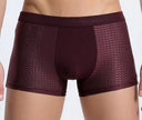 Men's ice silk flat corner pants with breathable mesh thin underwear and men's four corner underwear - V.I.P Digital Presence