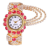 New trend and fashion women's watch with diamond inlaid digital quartz female bracelet watch - V.I.P Digital Presence