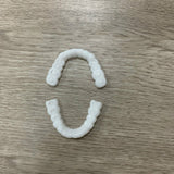 Upper Teeth And Lower Teeth Simulation Braces Non-Porous Braces Whitening Sleeves Second-Generation Silicone Simulation Teeth Dentures - V.I.P Digital Presence