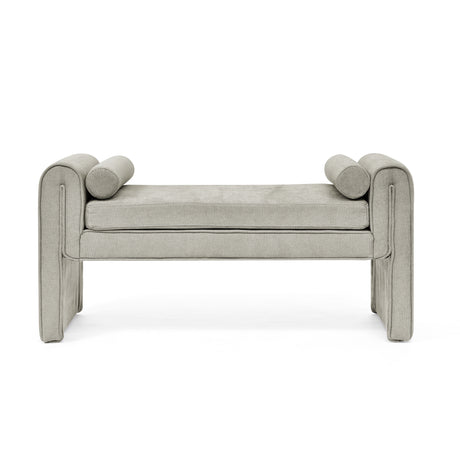 Bedroom storage stool, linen storage stool, large storage space, 50.39 inches - V.I.P Digital Presence